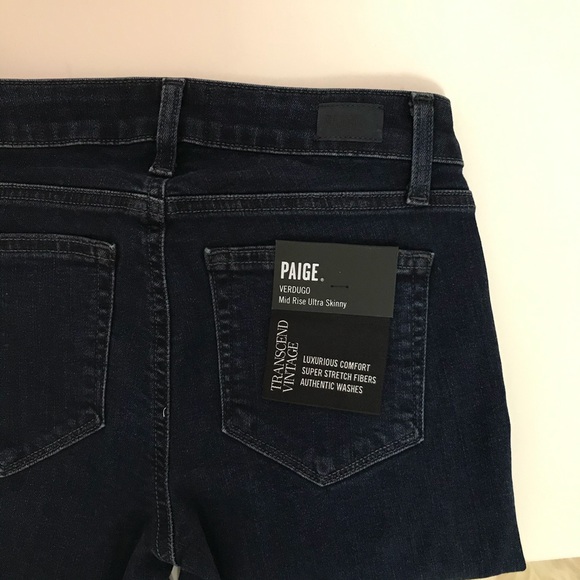 Paige Verdugo Embellished Mid-Rise Skinny Jeans - Picture 7 of 7